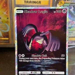 Shadow Lugia Card - Etsy Shadow Lugia Card - Etsy
