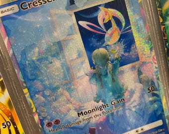 Cresselia card fan art