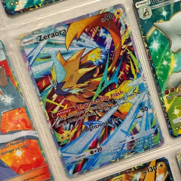 Zeraora-Karten-Fanart-Set-Promo A