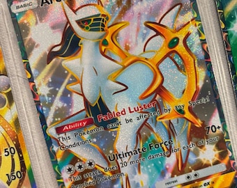 M アルセウス Z GX ポケモンカード - Etsy 日本