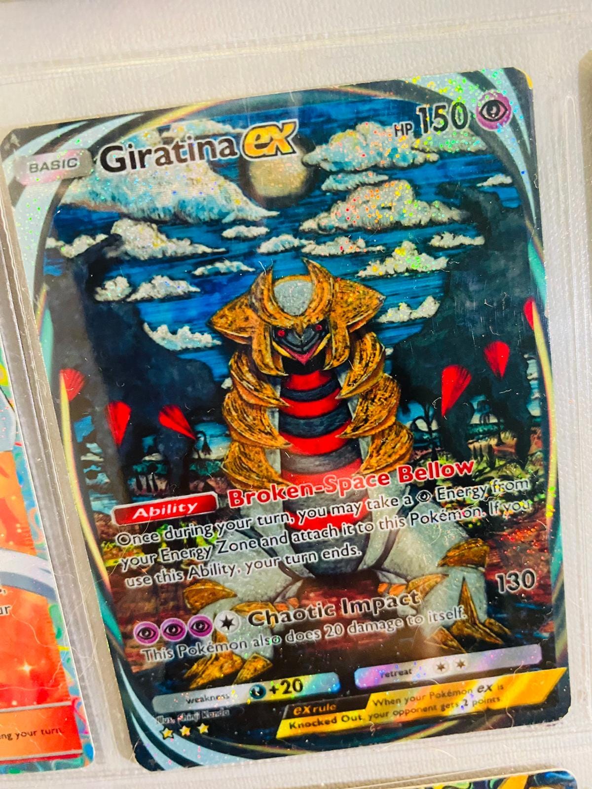 041 142 pokemon card 2022 Pokmon SWSH Full Art Giratina V #186 Lost Origin PSA 9  Spoils and  Loot