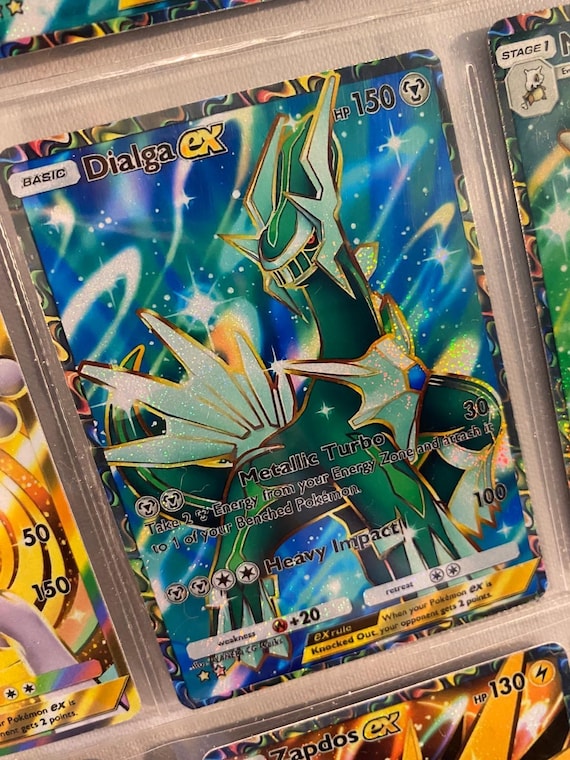 Shiny Dialga Card Fan Art - Etsy Israel Shiny Dialga Card Fan Art - Etsy Israel