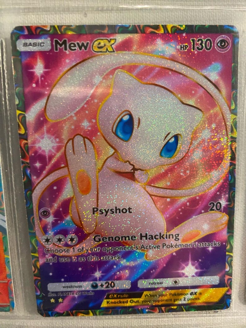 Mew Card Fan Art - Etsy