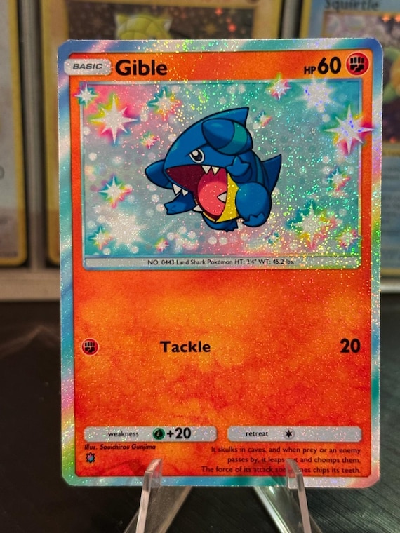 gible pokemon card value Amazon.com: Pokemon - Gible (68/122) main image 0