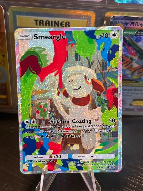 Smeargle card fan art Smeargle card fan art