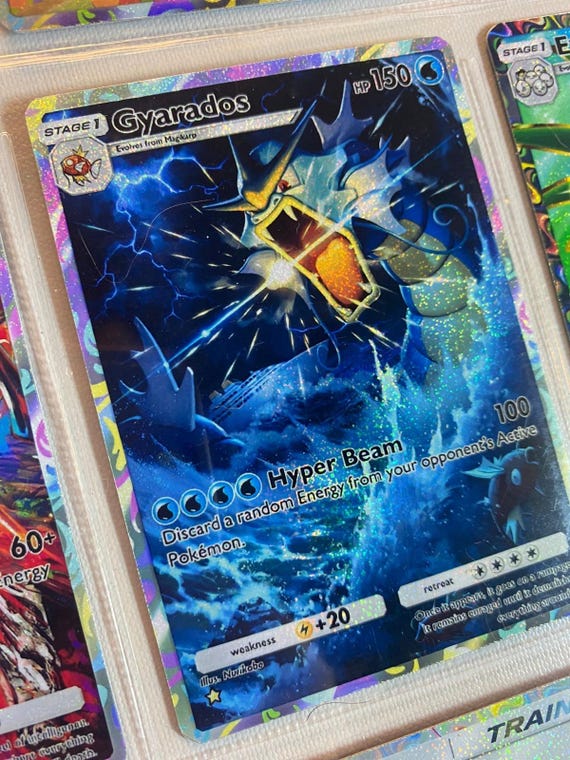 Gyarados Card Fan Art - Etsy