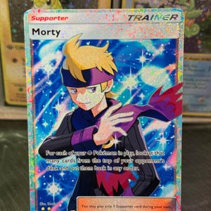 Morty trainerkaart fanart