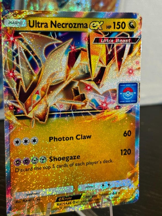 ultra necrozma pokemon card price GX - 95/131 - Ultra Rare GX is Knocked Out Ultra Necrozma - SM165 -