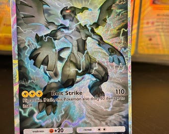 Nのゼクロム フルアート ポケモンカード | ホログラフィック 伝説の