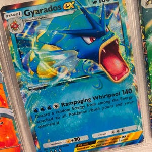 Tarjeta de Pokémon de alta calidad, alternativa personalizada, con la genética de Gyarados, aplicación de bolsillo TCG, TCG, Triumph, Light Space Time Smackdown