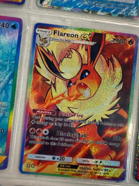 flareon holographic pokemon card value Reverse Holo (21/187) - Terastal Festival ex (sv8a) this attack does 20 more damage 3/64 Flareon Near Mint Holo