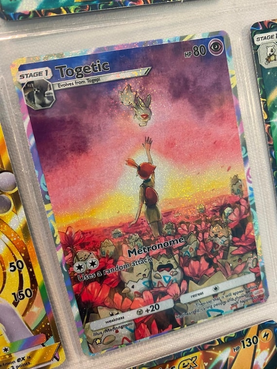 pokemon togetic card Aquapolis Rare Holo H27 you may heal 30 damage from your Active Pokmon Pokemon Neo Genesis Togetic 1st
