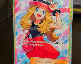 セレナ フルアート トレーナー カスタム ポケモンカード ディスプレイ