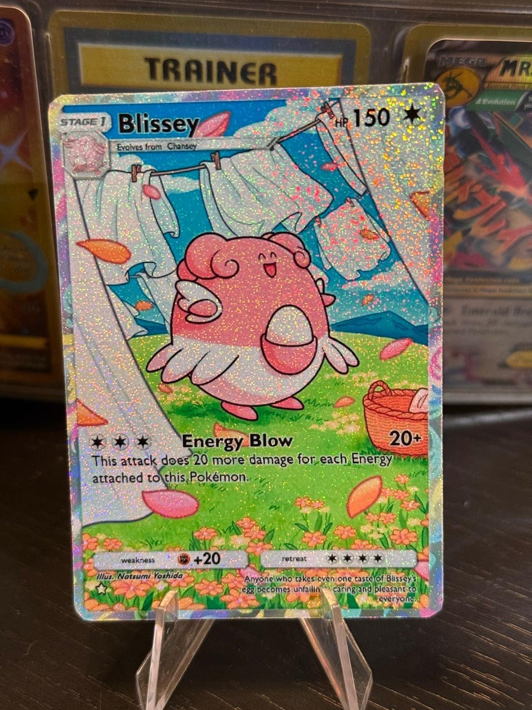 Blissey Card Fan Art - Etsy Israel