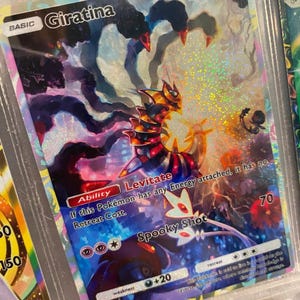 Giratina Pocket App TCG Hochwertige Proxy Pokemon Karte benutzerdefinierte Full Art genetischer Apex mythisches Inselset Space Time Smackdown