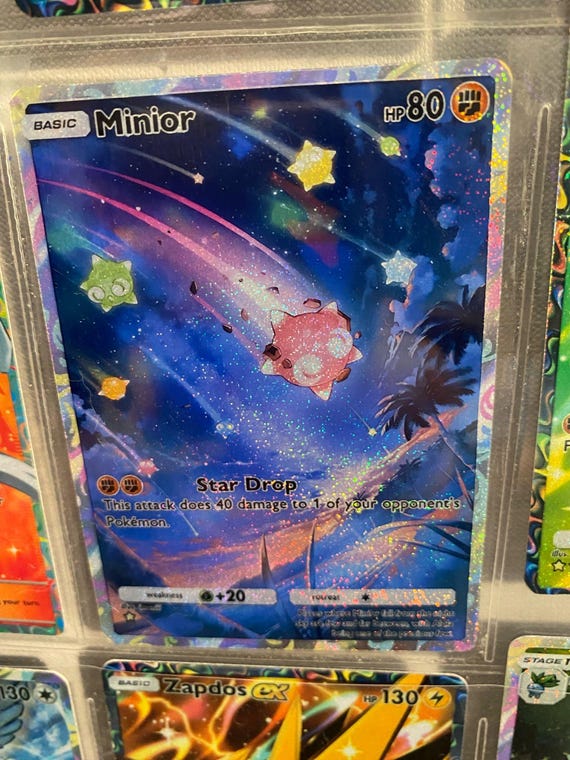 pokemon minior card Minior 201/182