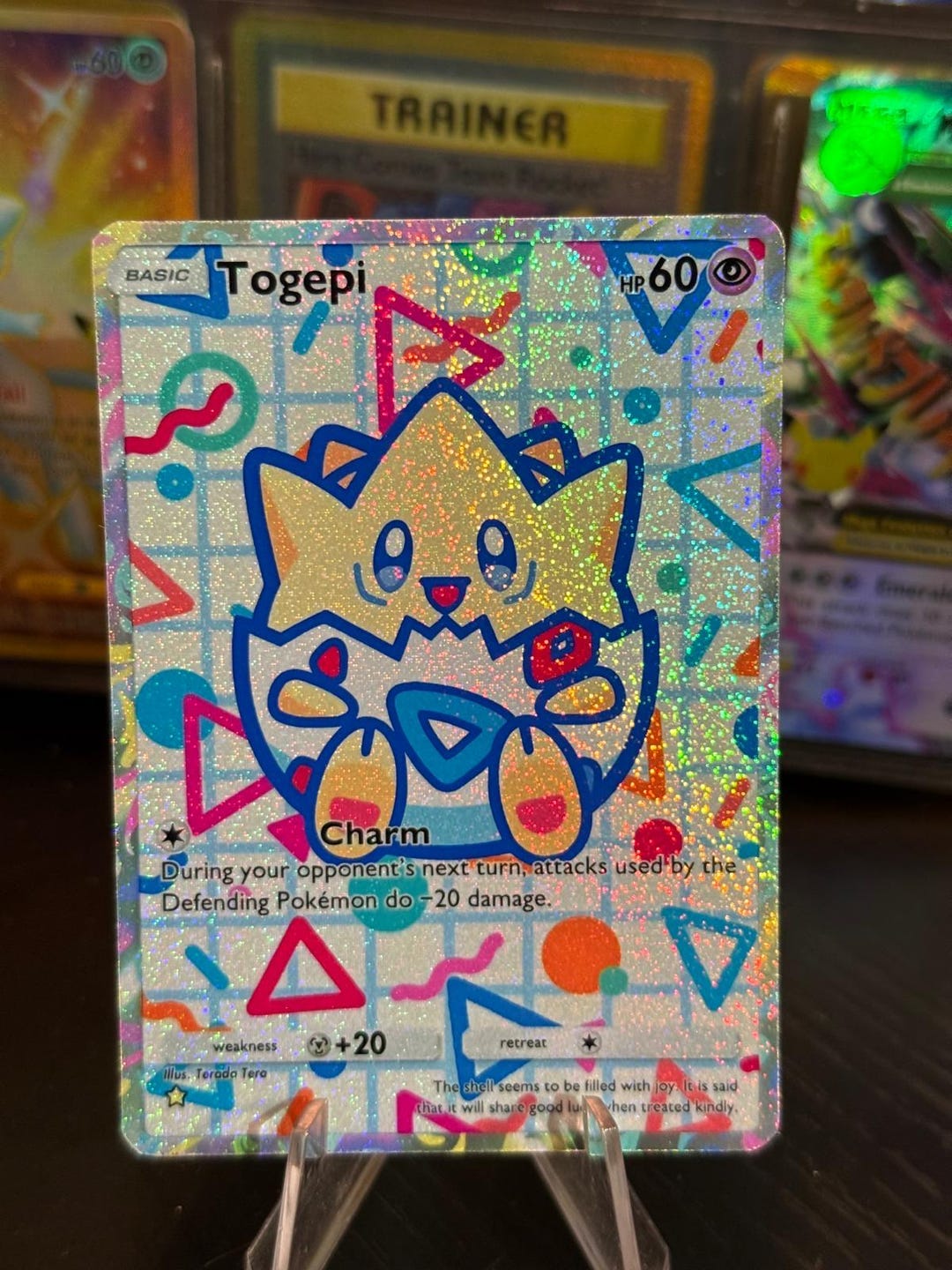 pokemon cards togepi CGC GEM 10 Japanese Togepi 1st Edition BW Common (Graded Card) – Phurion main image 1