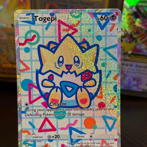 Togepi card fan art