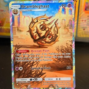 brambleghast pokemon card Bramblin 020/162, Brambleghast 021/162,
