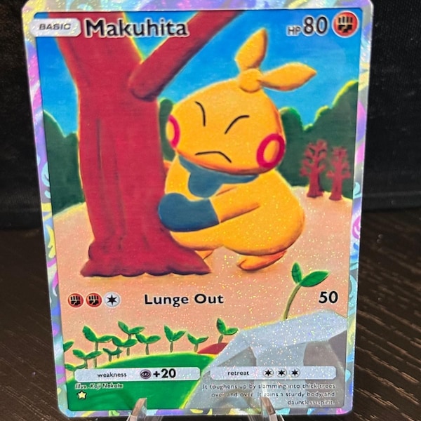 Fan art de la carta Makuhita