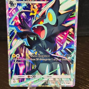 Luxray card fan art