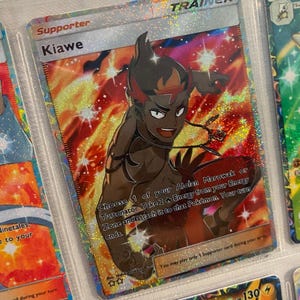kiawe pokemon card price Burning Shadows #116/147 Evolves from null Rules Search your deck for up to 4 Fire Energy cards and attach them to 1 of your Pokmon Kiawe Trainer Card Fan Art