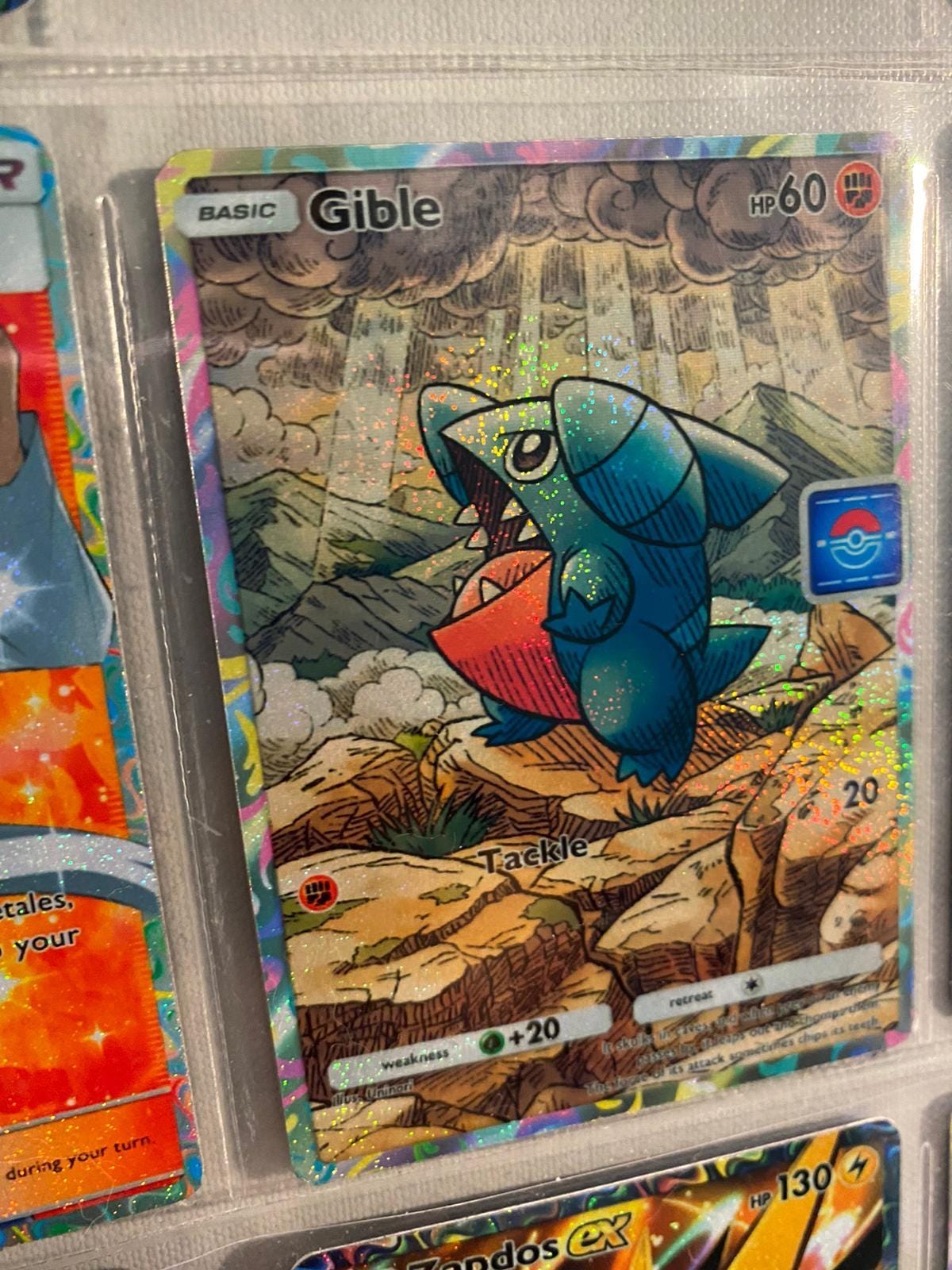 Gible Promo Card Fan Art - Etsy Gible Promo Card Fan Art - Etsy