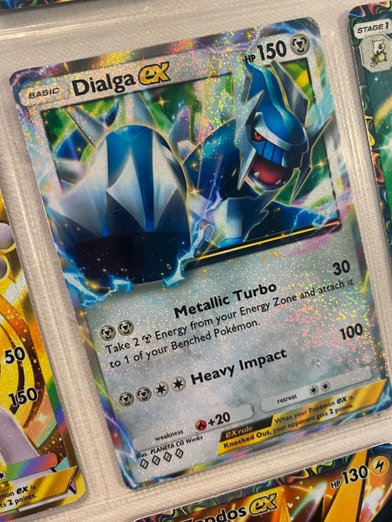 Dialga Card Fan Art - Etsy Israel