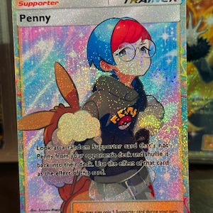 Penny Trainer Pocket App TCG Carte Pokémon proxy de haute qualité Alternative personnalisée Full Art Shining Revelry Gardiens célestes Set Eevee Grove