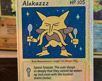 Alakazam card fan art