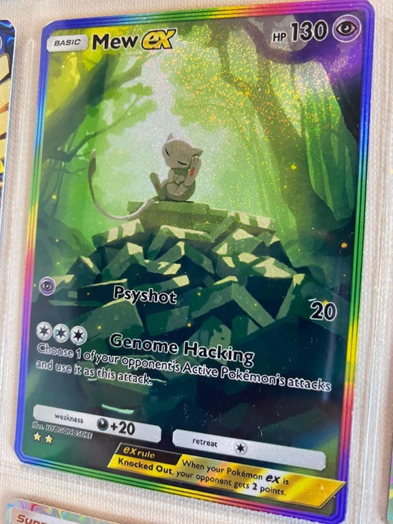 Mew Card Fan Art - Etsy