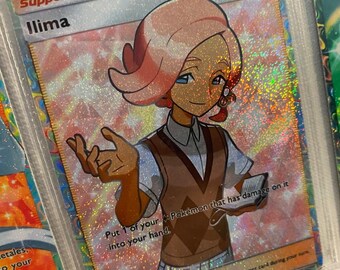Ilima Trainer Card Fan Art - Etsy Ireland