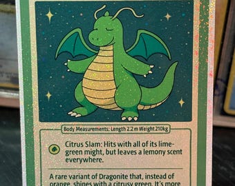 Arte de fan de la carta Dragonite