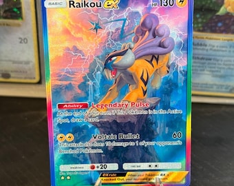 M ライコウ Ex ポケモンカード - Etsy 日本