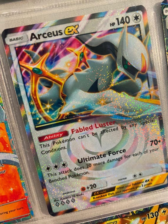 Arceus Promo Card - Etsy Israel