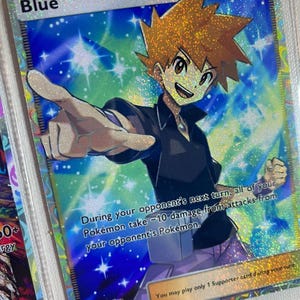 Blue Trainer Pocket App TCG Carte Pokémon proxy de haute qualité Alternative personnalisée Art complet Apex génétique Ensemble d'île mythique