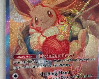 Eevee card fan art