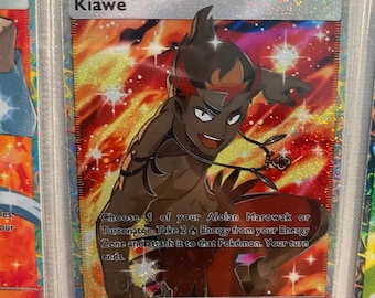 Kiawe Trainer Card Fan Art - Etsy Israel