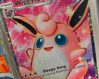 Wigglytuff card fan art