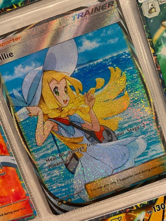 lillie pokemon trainer card Lillie Trainer Card Fan Art
