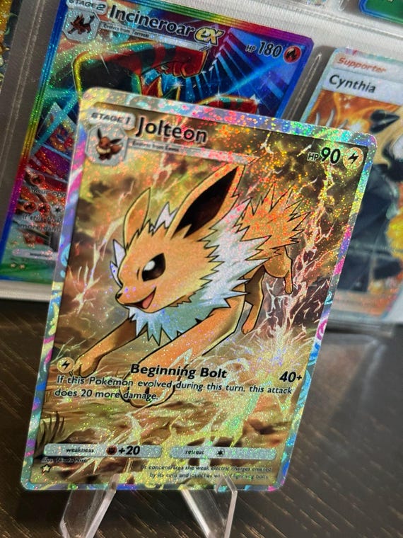 jolteon pokemon card ex Jolteon (Mirror Foil) - SV8a: Terastal Fest ex [MIRROR FOIL] [Near Mint] main image 1