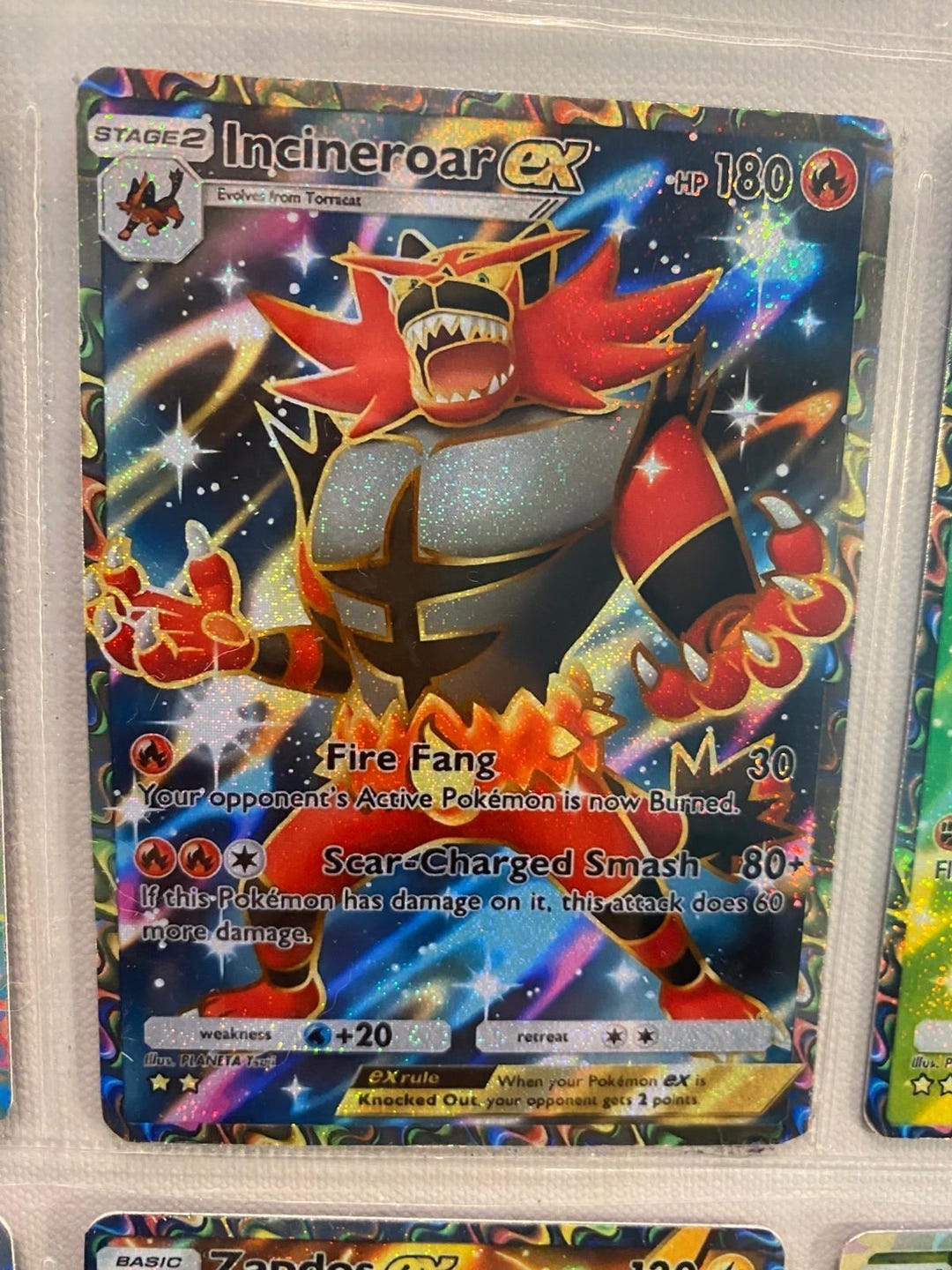 Incineroar Card Fan Art - Etsy