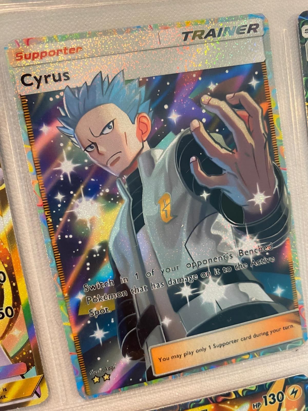 pokemon cyrus card Cyrus Trainer Card Fan Art