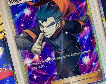 koga card pokemon Koga Trainer Card Fan Art