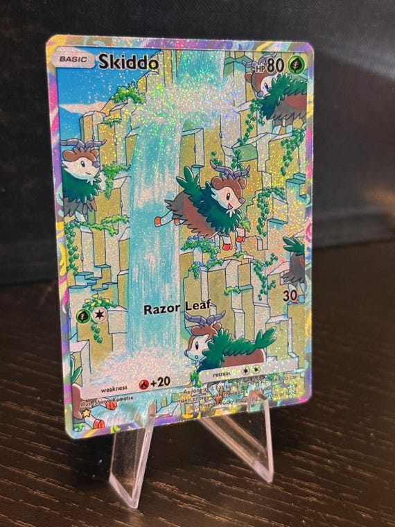 skiddo pokemon card - (16/162) Vivid Voltage Singles Pokemon Scarlet & Violet Base