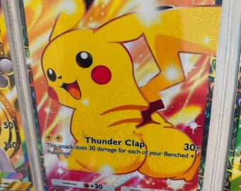 thick pikachu pokmon card Pokemon Pikachu thick
