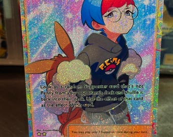 Penny Trainer Card Fan Art - Etsy