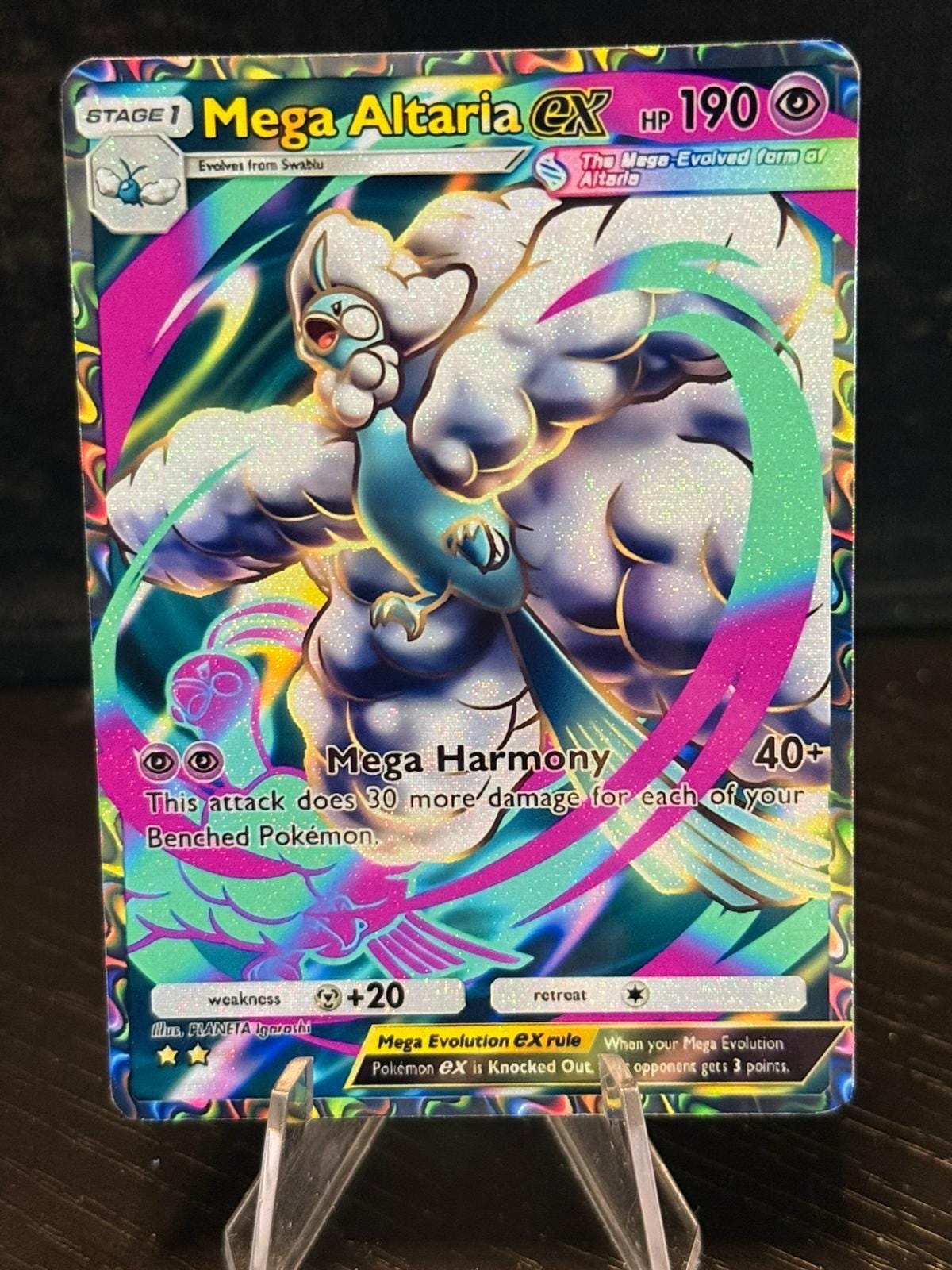 vaporeon pokemon cards Amazon.com: Pokemon - Mega-Altaria-EX (121/124) - XY Fates Collide main image 1