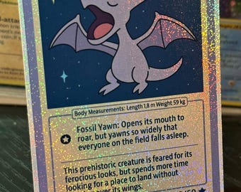 Aerodactyl kaart fan art