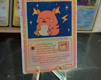Raichu card fan art